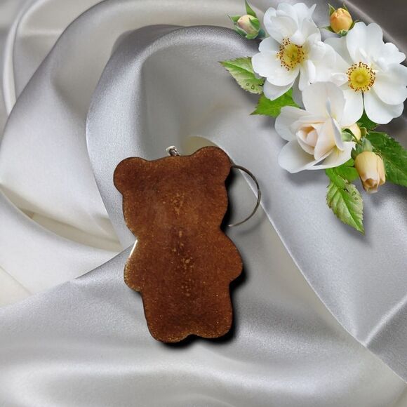 Ancient Copper Gummy Bear Keychain(Z179) - Picture 5 of 6